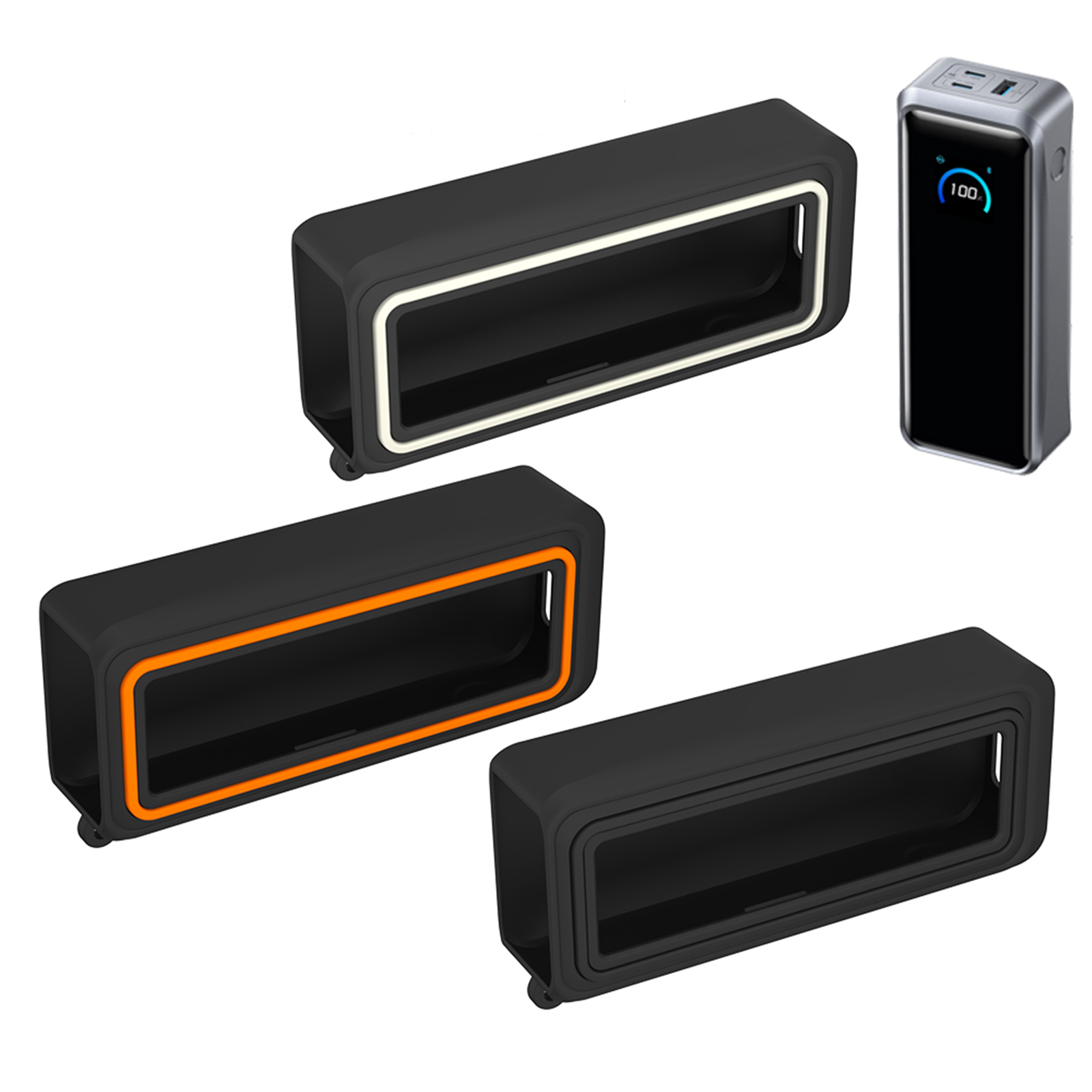 Power Banks - เคสป้องกันสำหรับแบตเตอรี่สำรอง Anker Prime Power Banks พร้อมฝาครอบซิลิโคนป้องกันรอยขีดข่วน