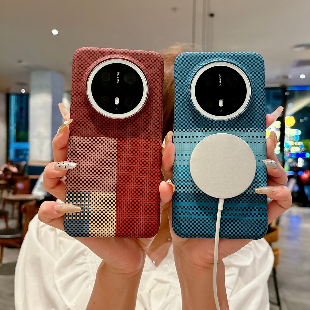 Ultra Thin Frameless Phone Cover - เคสโทรศัพท์แบบบางพิเศษ ลายคาร์บอนไฟเบอร์ สำหรับ Huawei Pura 80