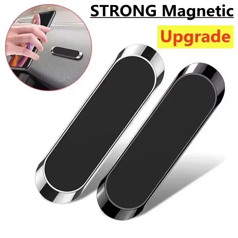 Phone Stands - ที่ยึดโทรศัพท์แม่เหล็กแบบติดรถยนต์ ที่วางโทรศัพท์ในรถยนต์ วัสดุโลหะผสมสังกะสี แม่เหล็กสำหรับยึด GPS ในรถยนต์