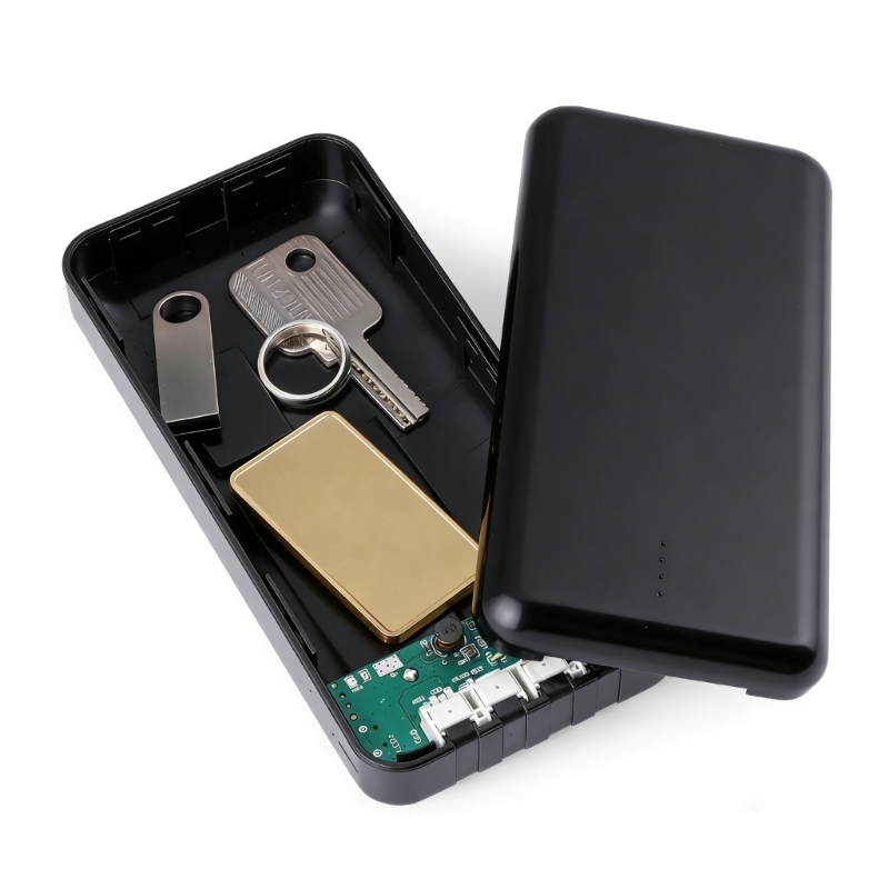 Power Banks - ธนาคารพลังงานหลอกลวงจัดรูปร่างด้วยห้องลับเพื่อเก็บกุญแจเครื่องประดับและสิ่งของให้ปลอดภัยระหว่างการเดินทาง