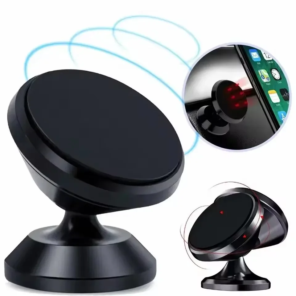 Phone Stands - ที่ยึดโทรศัพท์ในรถยนต์แบบแม่เหล็ก ขาตั้งโทรศัพท์มือถือ รองรับ GPS สำหรับ iPhone