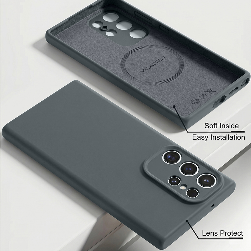 เคสซิลิโคนเหลวแบบนุ่มสำหรับซัม - Liquid Silicone Magnetic Phone Case บทวิจารณ์และราคา