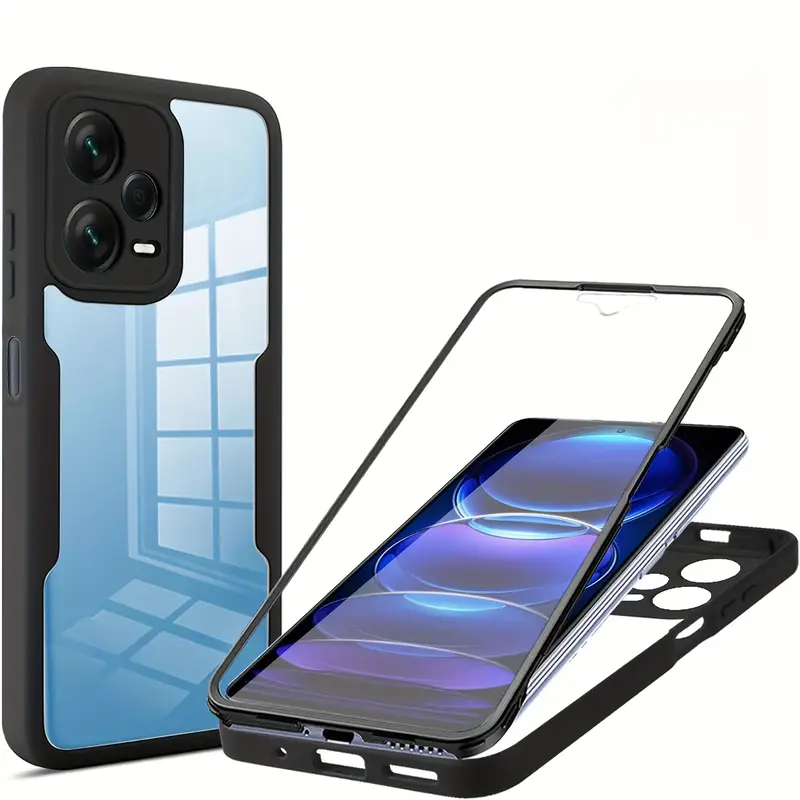 360เคสใสทั้งตัวเครื่องสำหรับ X - Heavy Duty 360 Full Body Protective Case บทวิจารณ์และราคา