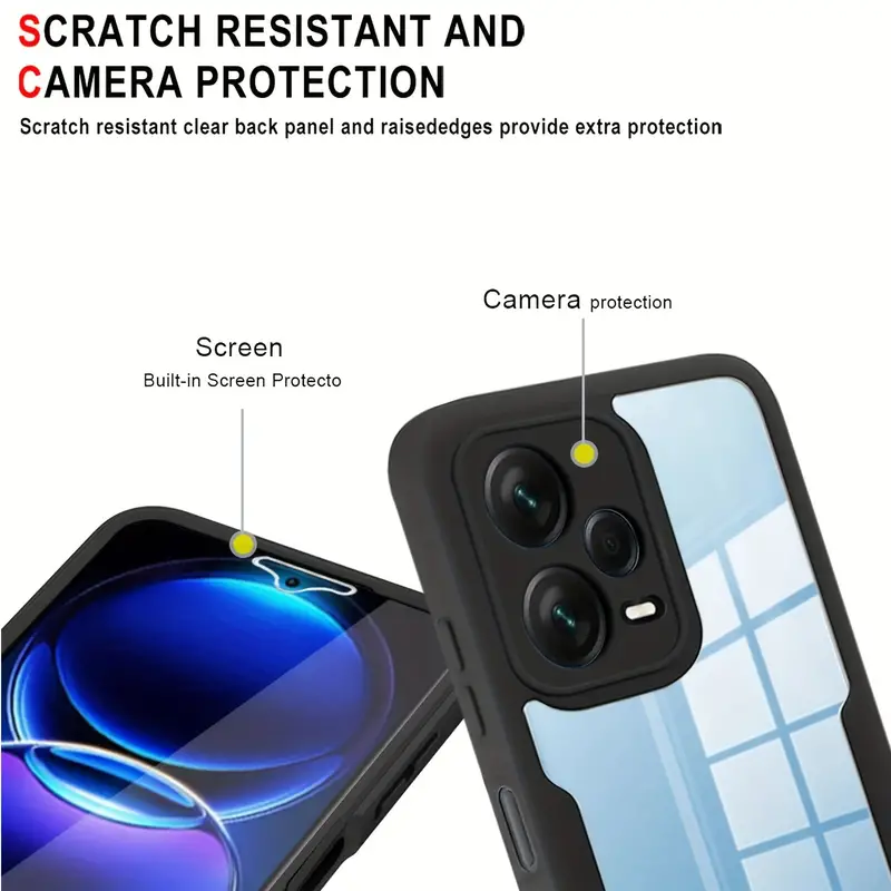 360เคสใสทั้งตัวเครื่องสำหรับ X - Heavy Duty 360 Full Body Protective Case บทวิจารณ์และราคา