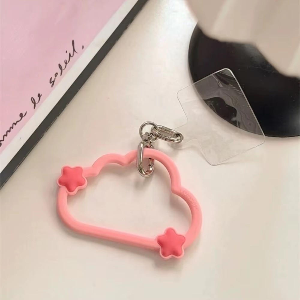 สายคล้องโทรศัพท์ซิลิโคนน่ารัก  - Cute Cartoon Wrist Strap Silicone Case บทวิจารณ์และราคา