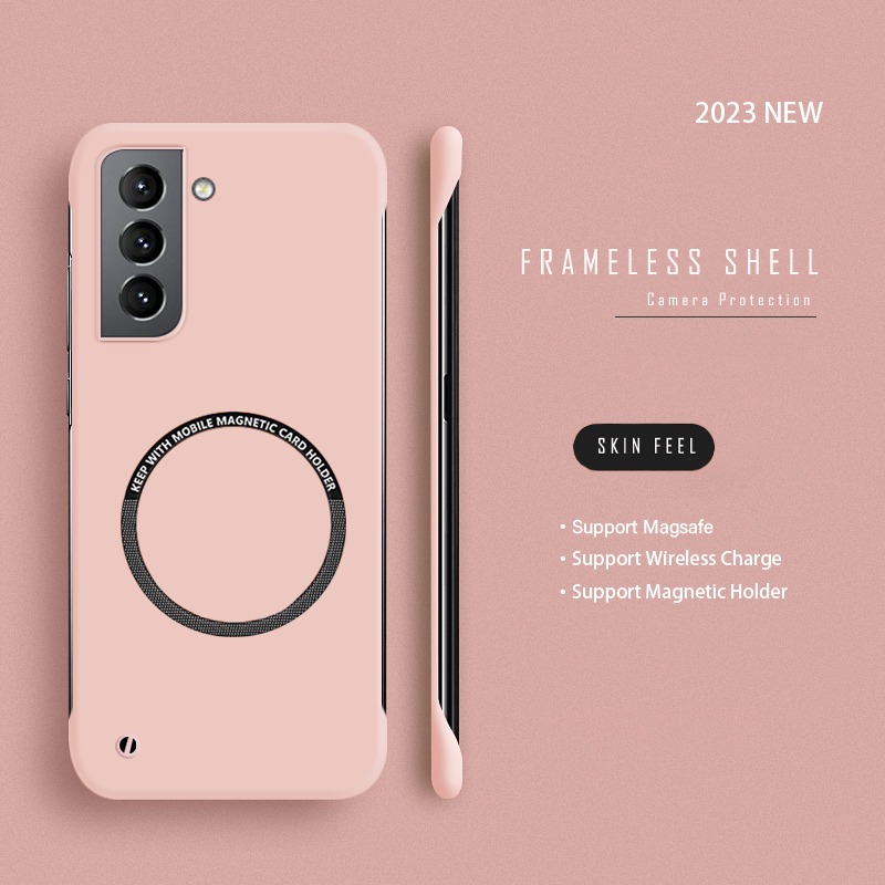 Hard PC Framelessแม่เหล็กสําหร - Ultra Thin Frameless Phone Cover บทวิจารณ์และราคา