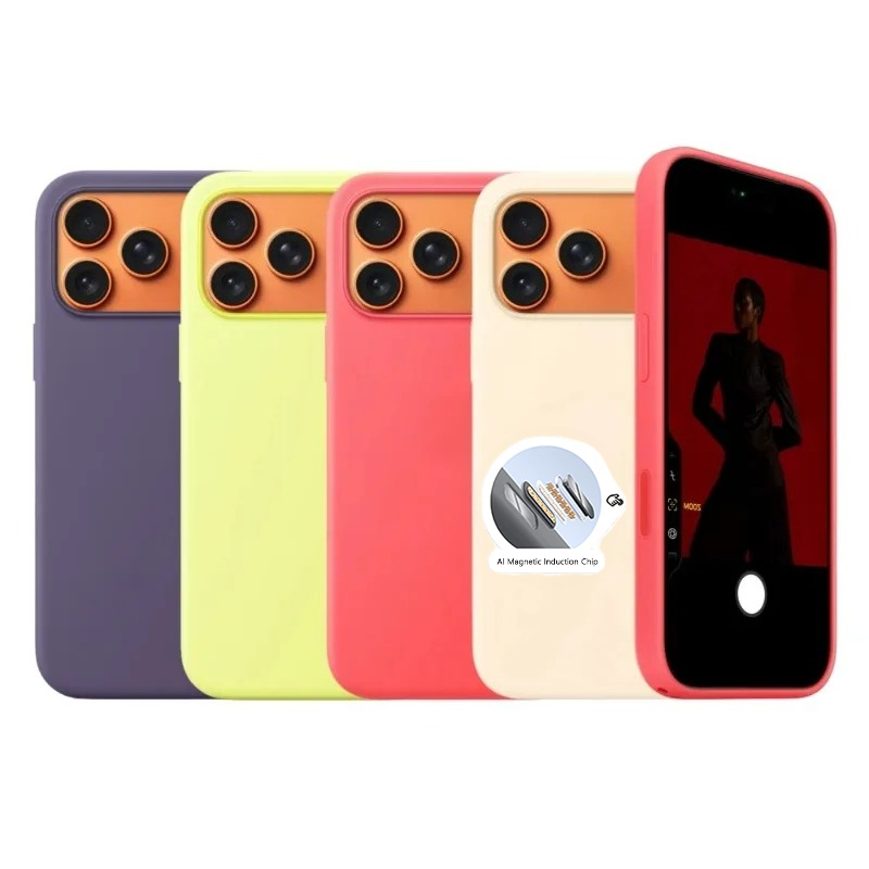 เคสซิลิโคนเหลวสัมผัสนุ่มสบายผิ - Liquid Silicone Magnetic Phone Case บทวิจารณ์และราคา