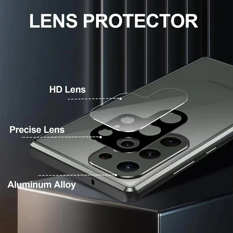 เคสโทรศัพท์โลหะกระจกสองด้านสํา - Anti Spy Privacy Glass Case บทวิจารณ์และราคา
