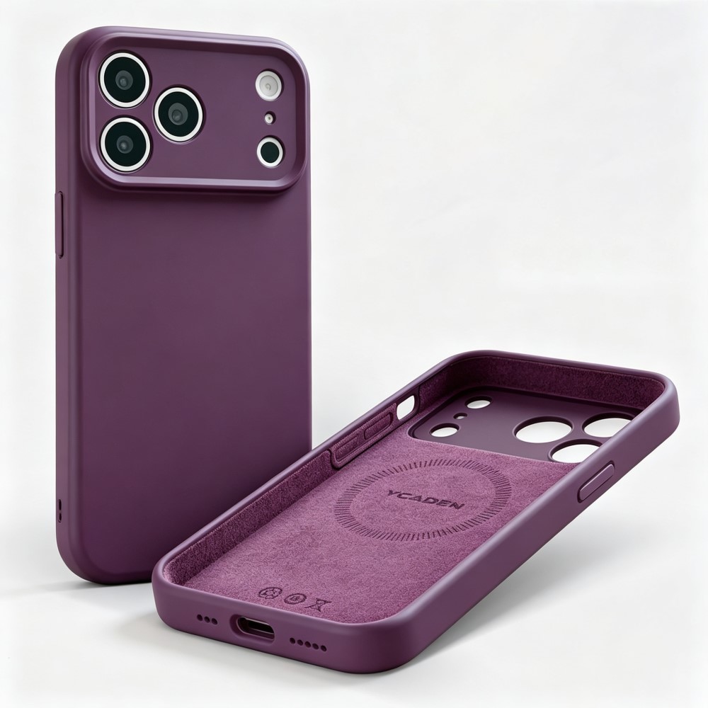 เคสซิลิโคนแม่เหล็กหรูหราสำหรับ - Liquid Silicone Magnetic Phone Case บทวิจารณ์และราคา