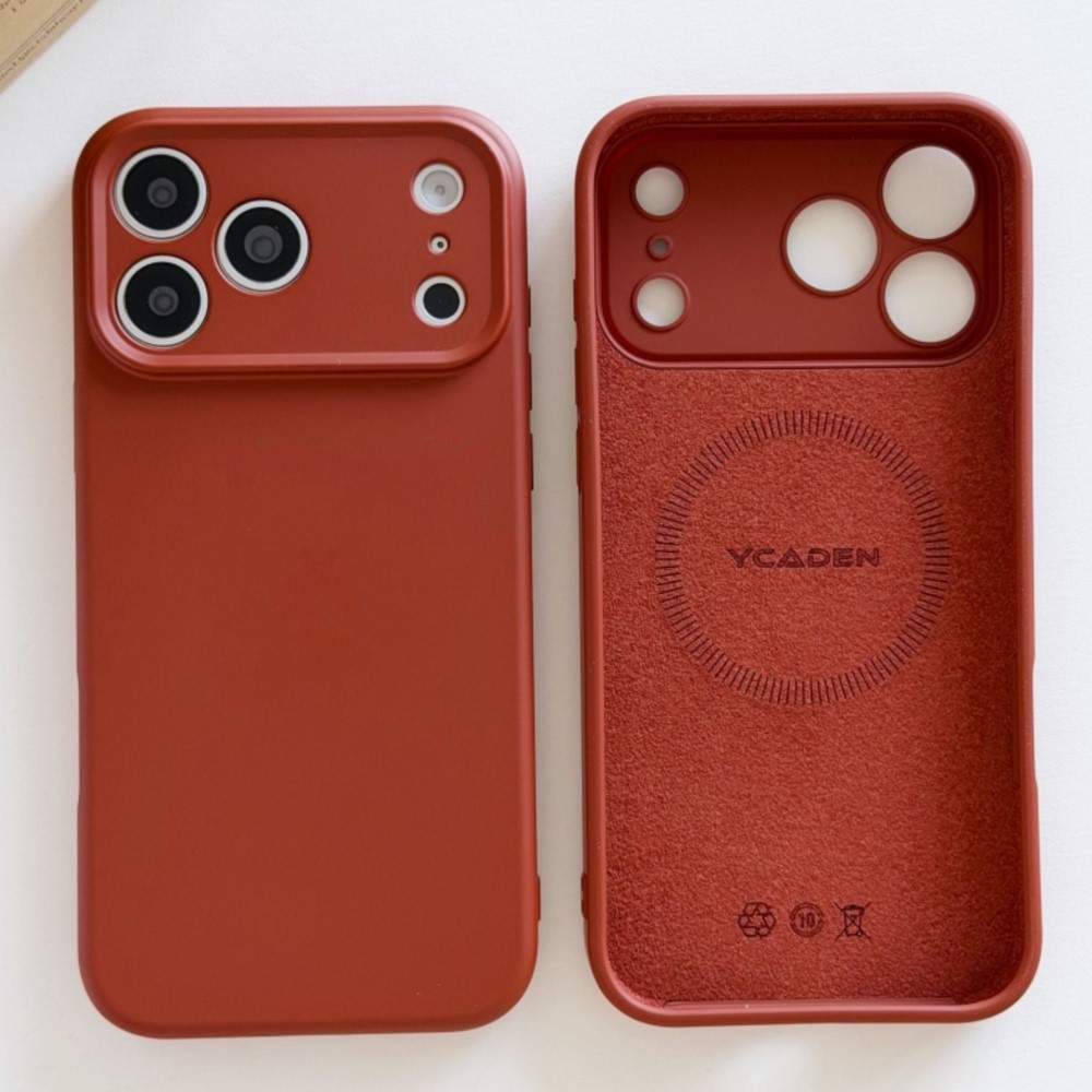 เคสซิลิโคนแม่เหล็กหรูหราสำหรับ - Liquid Silicone Magnetic Phone Case บทวิจารณ์และราคา