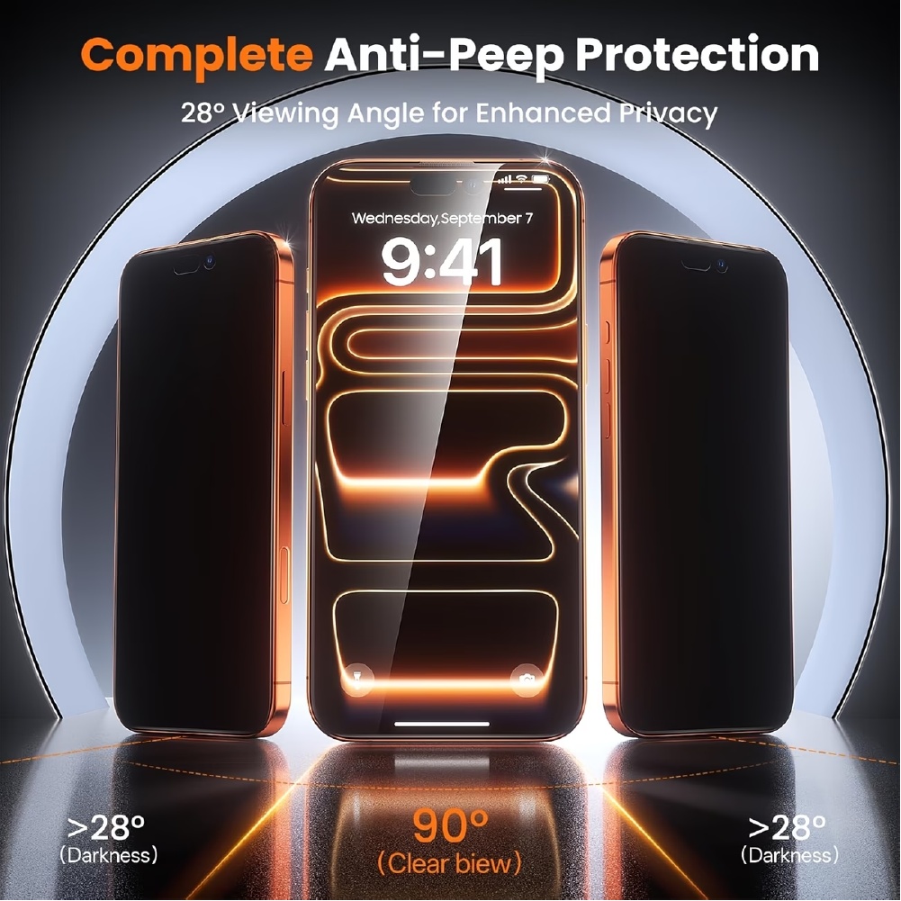 [ชุด 5 ชิ้น] ฟิล์มกระจกกันรอยห - Anti Spy Privacy Glass Case บทวิจารณ์และราคา