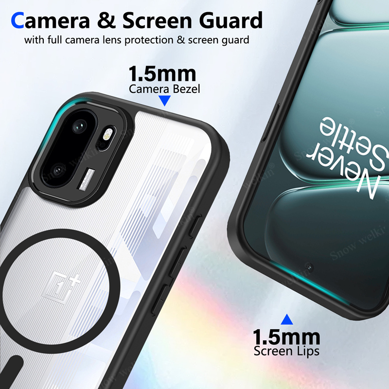 เคสซิลิโคนใสแบบแม่เหล็กสำหรับ  - Clear Shockproof Bumper Case บทวิจารณ์และราคา