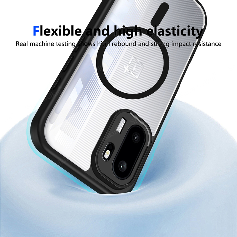 เคสซิลิโคนใสแบบแม่เหล็กสำหรับ  - Clear Shockproof Bumper Case บทวิจารณ์และราคา