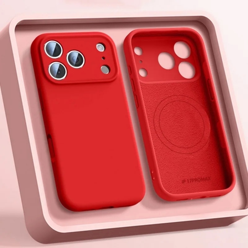 เคสโทรศัพท์ซิลิโคนของแท้แบบแม่ - Liquid Silicone Magnetic Phone Case บทวิจารณ์และราคา
