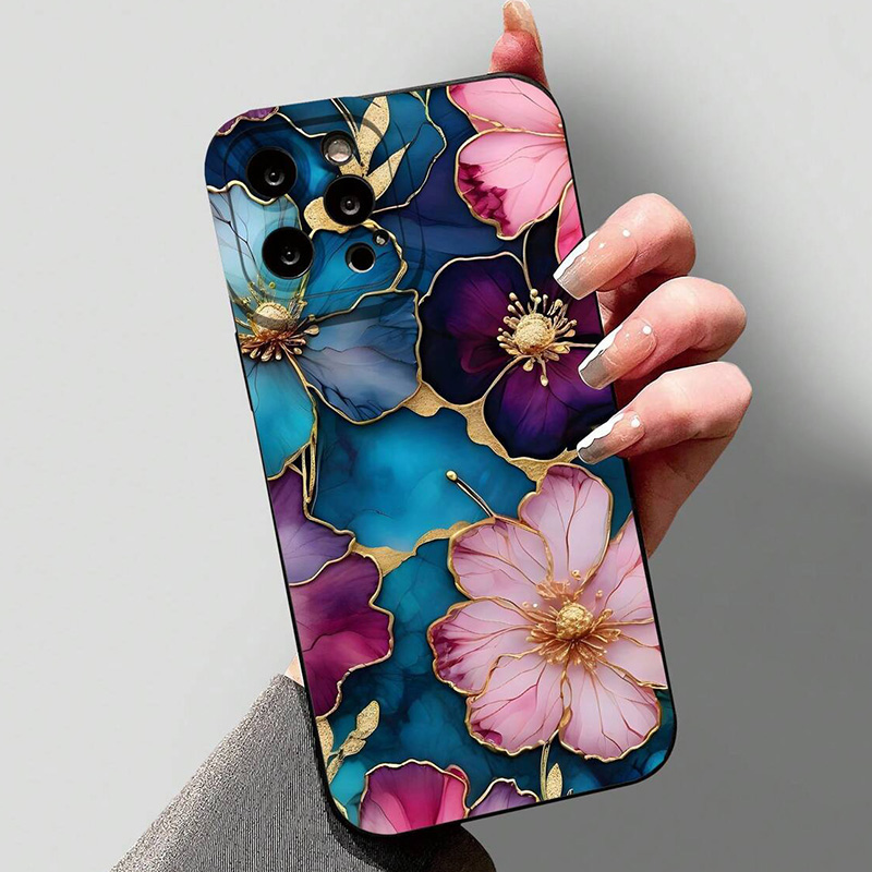 วินเทจลายดอกไม้นุ่มTPUเคสโทรศั - Vintage Floral Pattern Soft Case บทวิจารณ์และราคา