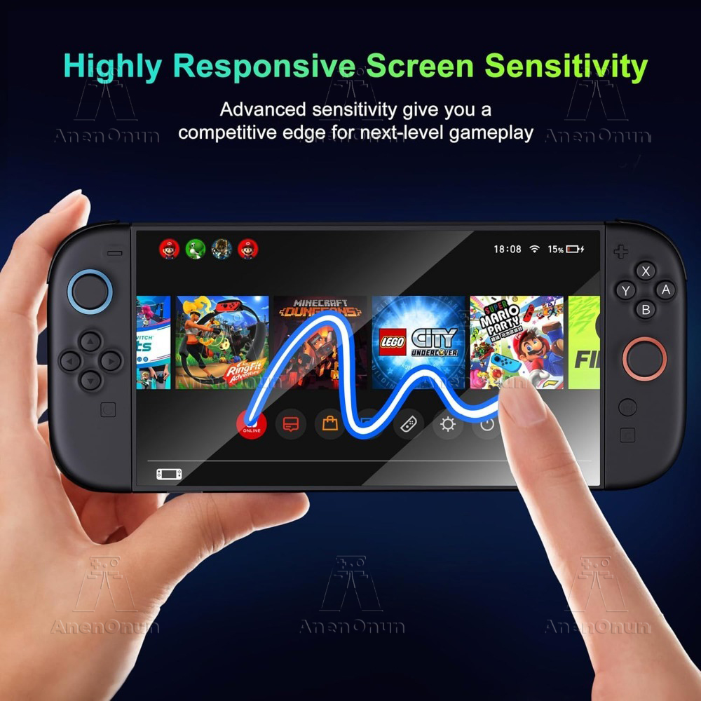สวิทช์ 2 Anti-Blue Light ป้องก - Matte Anti Glare Screen Protector บทวิจารณ์และราคา