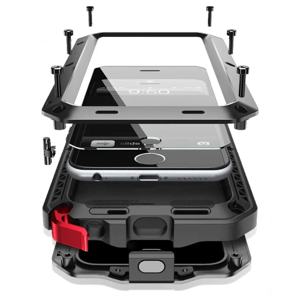 กรณีสําหรับiPhone 16 15 13 12  - Heavy Duty 360 Full Body Protective Case บทวิจารณ์และราคา
