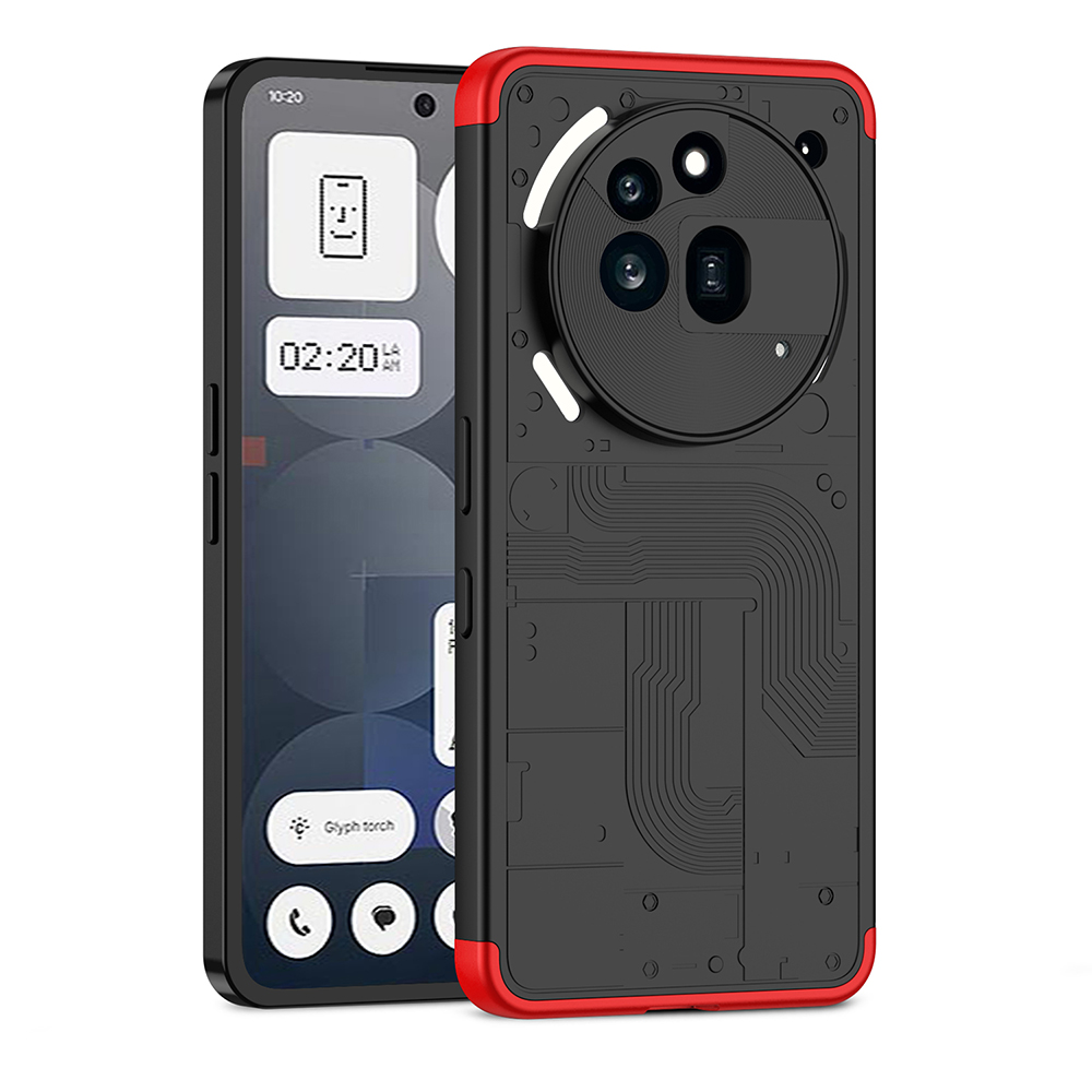 เคสพีซีแบบด้านสำหรับโทรศัพท์ 3 - Heavy Duty 360 Full Body Protective Case บทวิจารณ์และราคา