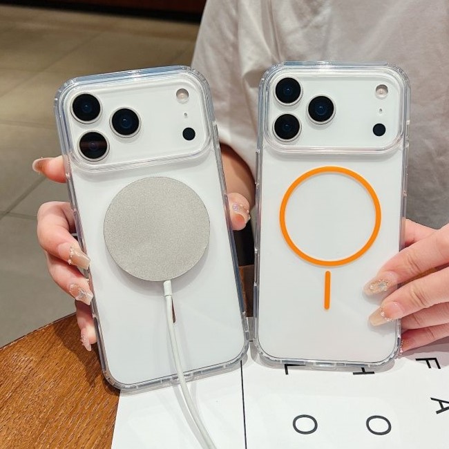 เคสใสแม่เหล็ก Magesafe สำหรับช - Clear Shockproof Bumper Case บทวิจารณ์และราคา