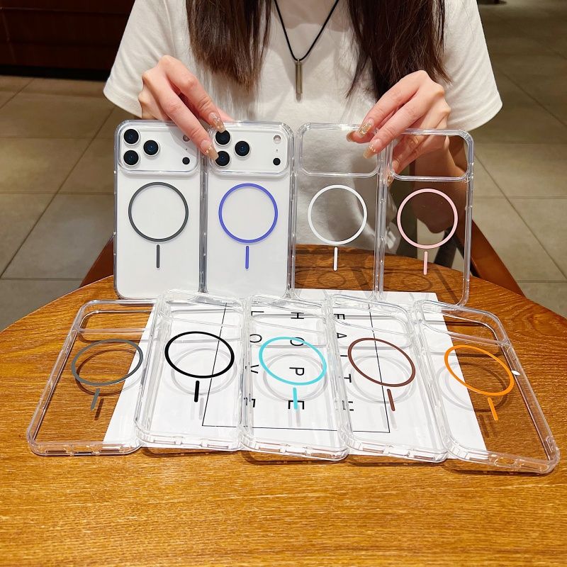 เคสใสแม่เหล็ก Magesafe สำหรับช - Clear Shockproof Bumper Case บทวิจารณ์และราคา