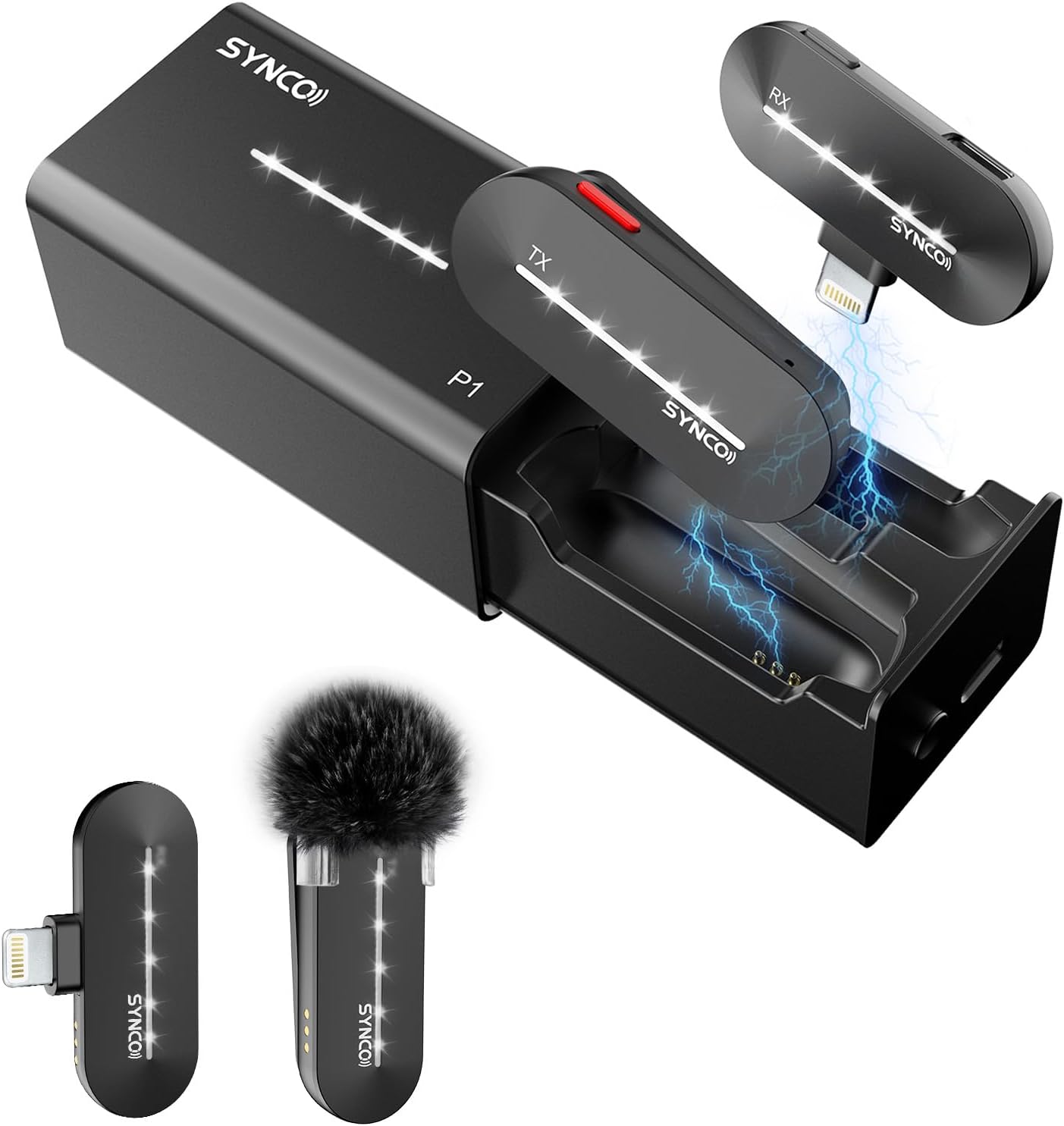 SYNCO ไมโครโฟนไร้สายลาวาเลียร์ - Phone Cases บทวิจารณ์และราคา