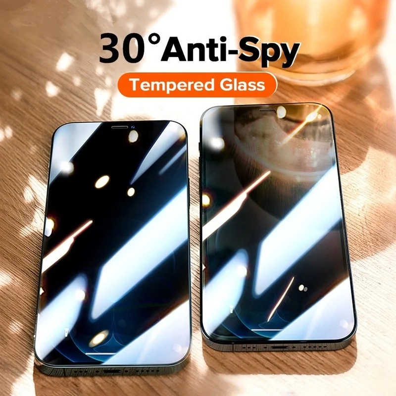 เคสกระจกนิรภัยป้องกันการสอดแนม - Anti Spy Privacy Glass Case บทวิจารณ์และราคา