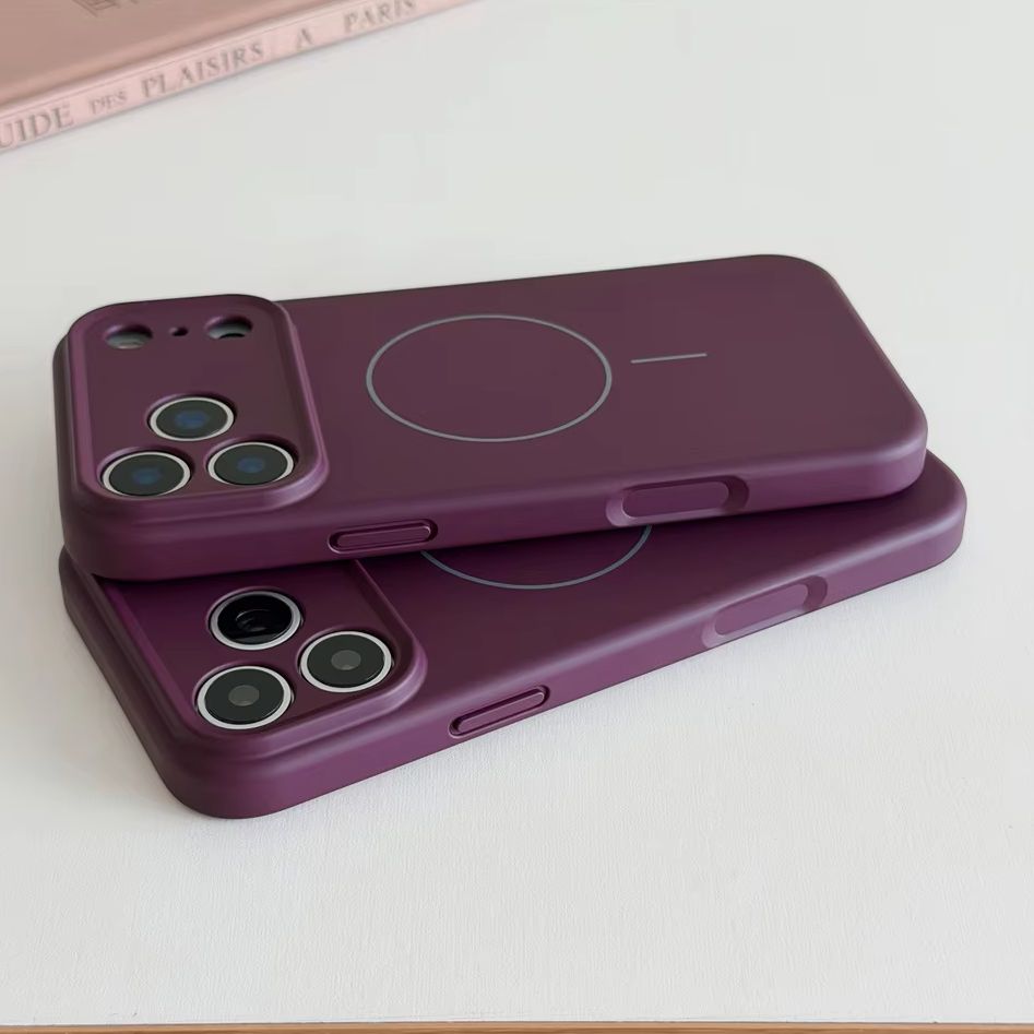 เคสแม่เหล็กซิลิโคนเหลวแท้ สำหร - Liquid Silicone Magnetic Phone Case บทวิจารณ์และราคา
