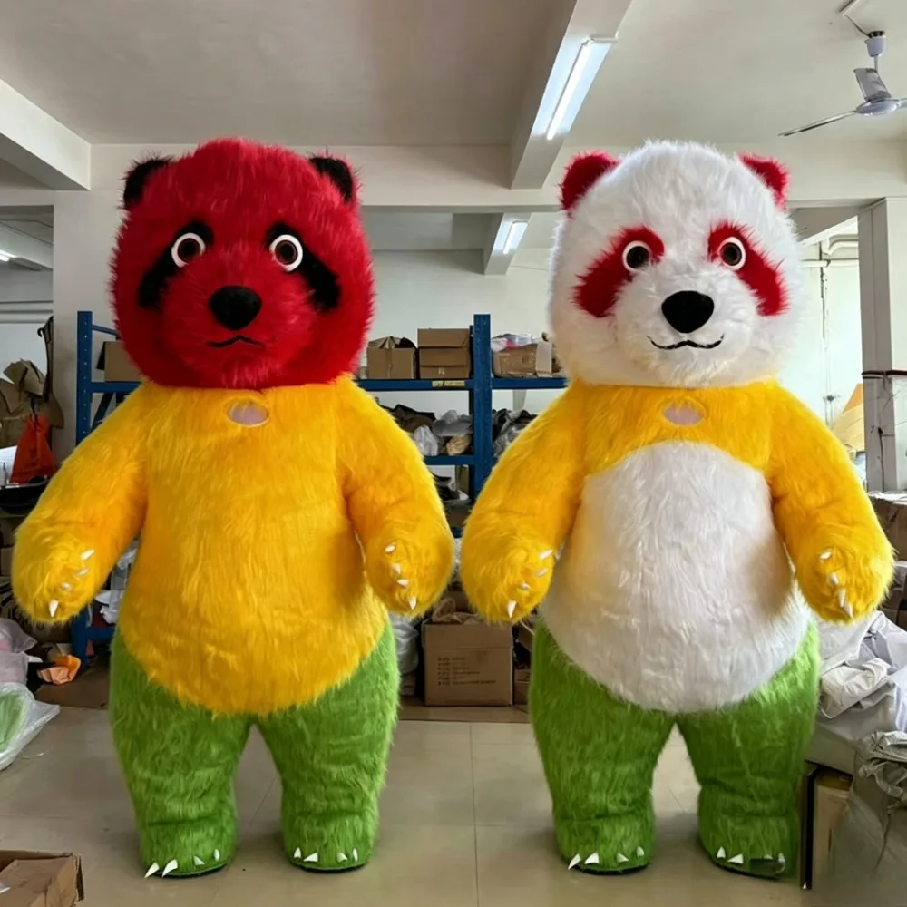 ชุดมาสคอตแพนด้าโตสีสันสดใสแบบเ - Chargers บทวิจารณ์และราคา