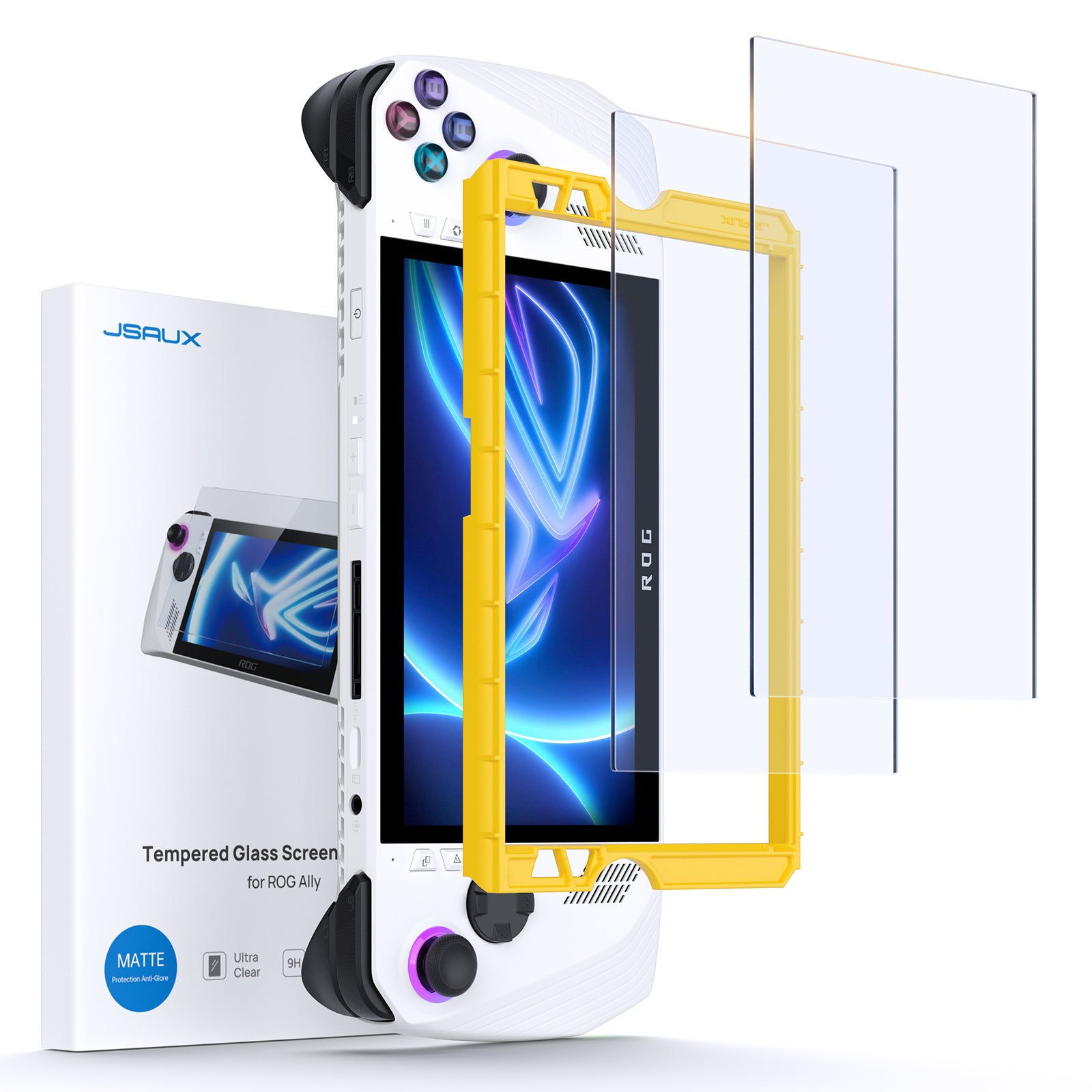 อุปกรณ์ป้องกันแสงสะท้อน ROG Al - Matte Anti Glare Screen Protector บทวิจารณ์และราคา