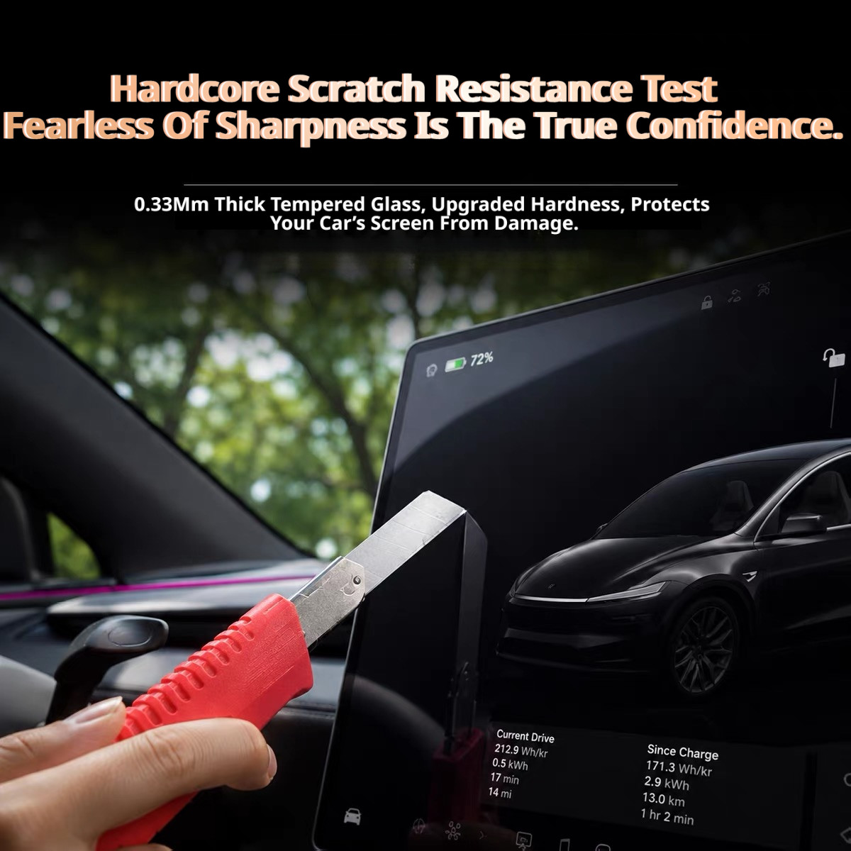 สำหรับ Zeekr 7X ปี 2025‑2026 ฟ - Matte Anti Glare Screen Protector บทวิจารณ์และราคา