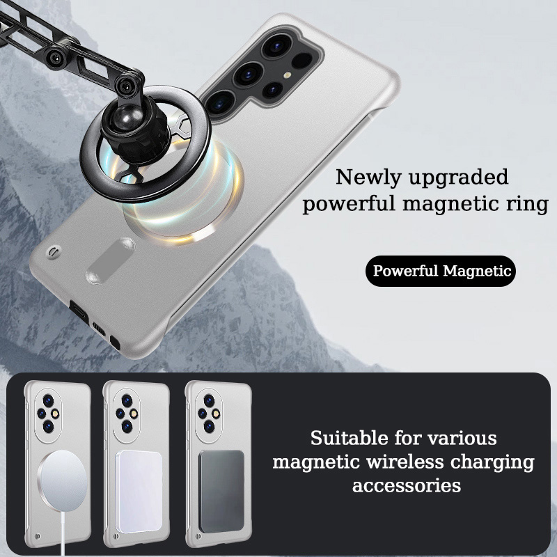 บางไร้กรอบแม่เหล็กเคสโทรศัพท์ส - Ultra Thin Frameless Phone Cover บทวิจารณ์และราคา