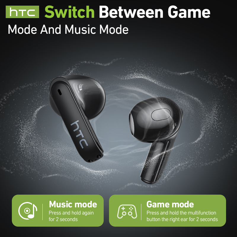 หูฟังเกมมิ่งไร้สาย hTC พร้อมหน - Earphones บทวิจารณ์และราคา