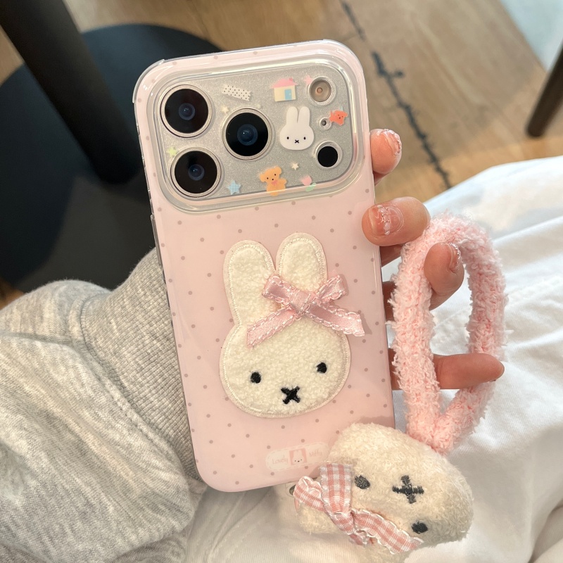 เคสโทรศัพท์ลายการ์ตูนน่ารัก คา - Cute Cartoon Wrist Strap Silicone Case บทวิจารณ์และราคา