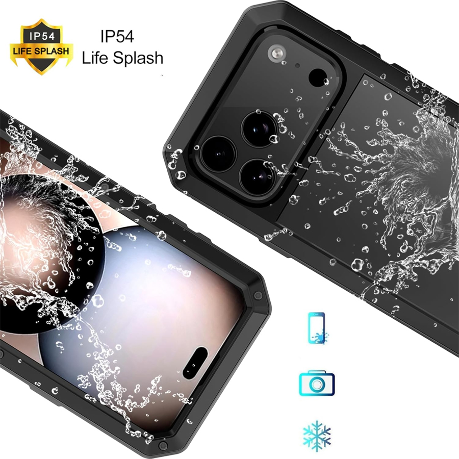 เคสโทรศัพท์โลหะเกราะหนาพิเศษ พ - Heavy Duty 360 Full Body Protective Case บทวิจารณ์และราคา